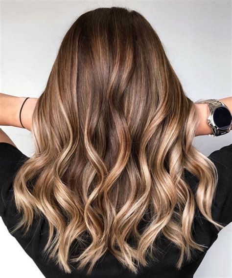 braune haare blonde strähnen|braune haare aufhellen.